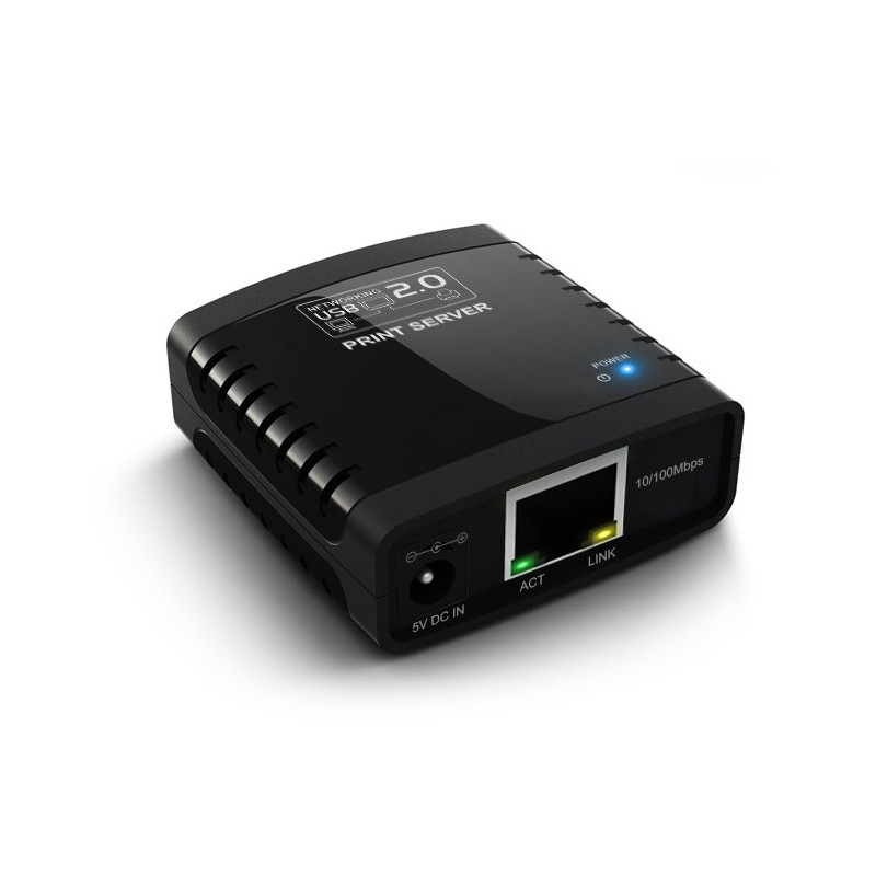 USB 2.0 Ethernet Networking Print Server