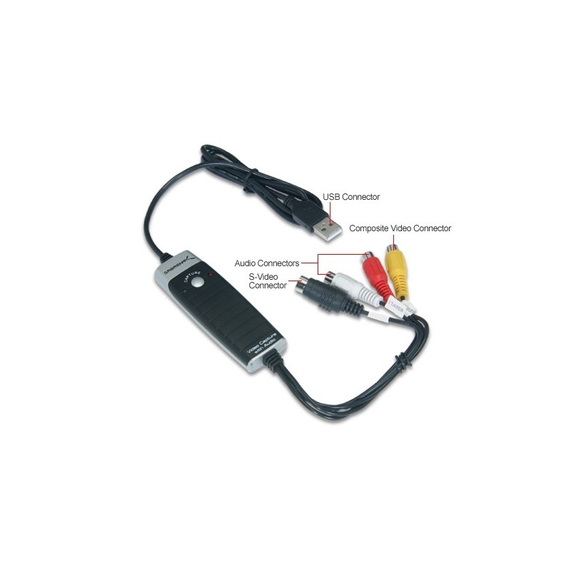 USB 2.0 Audio/Video Capture Cable/ DVD Maker Editor - 32/64 Bit  $34.00