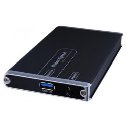 2.5" USB 3.0 SATA (Serial ATA) Hard Drive Aluminum Enclosure (Reverse compatible to USB 2.0)