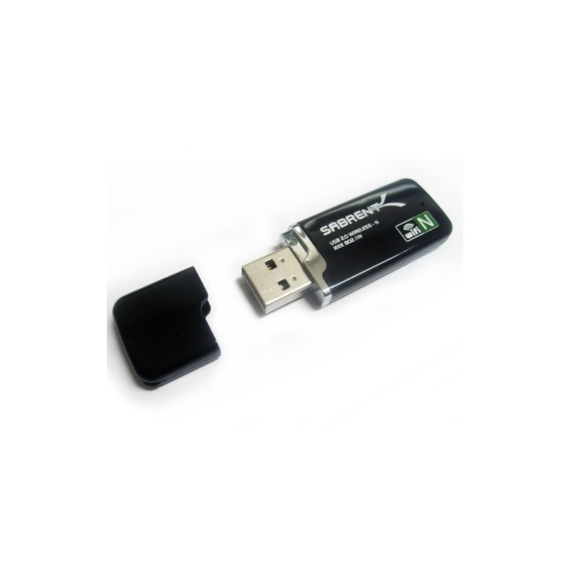 Sabrent USB-802N Wireless N Network Adapter - 300Mbps, 802.11n, USB 2.0, MIMO