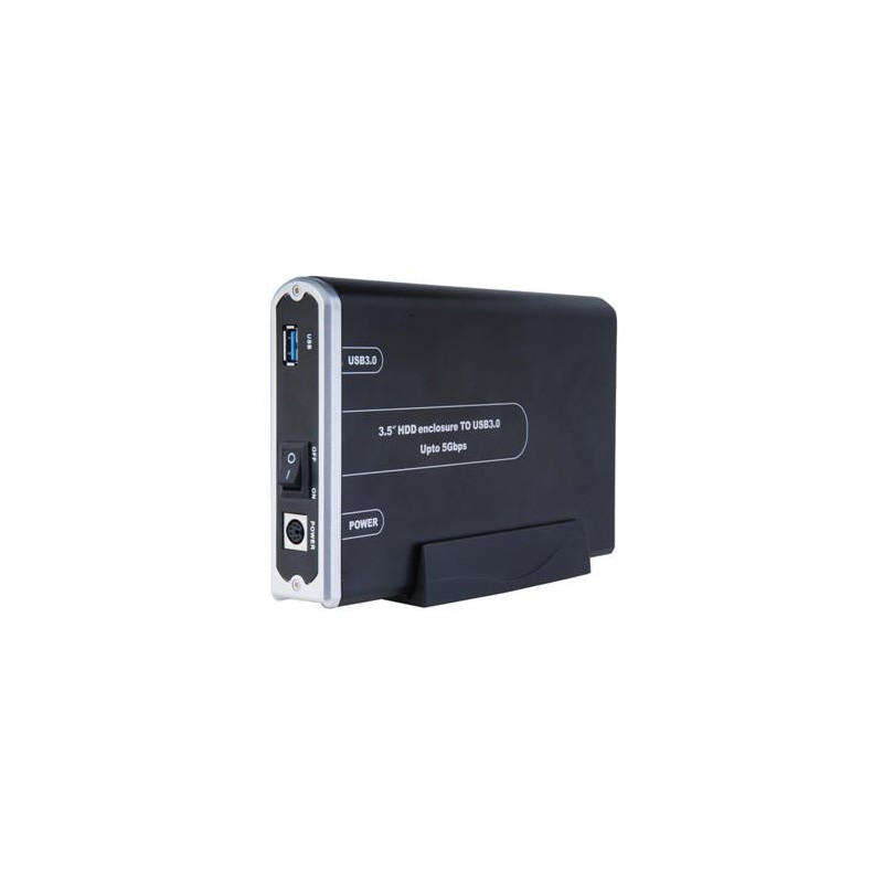 3.5" USB 3.0 SATA (Serial ATA) Hard Drive Aluminum Enclosure (Backward compatible to USB 2.0)