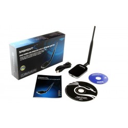 Sabrent HIGH POWER USB 300Mbps WI-FI N NETWORK ADAPTER 1000mW 