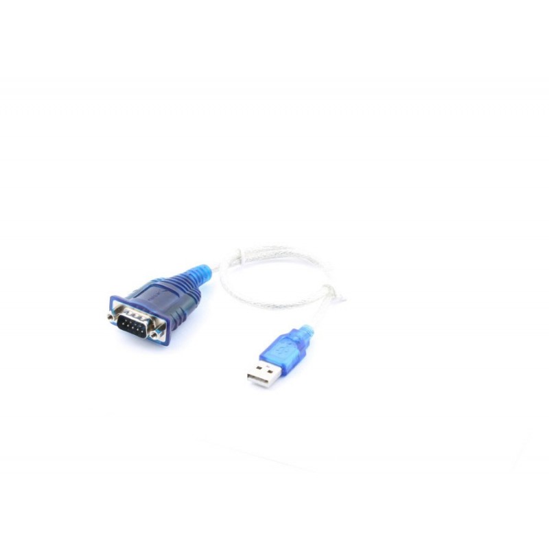 USB 2.0 TO SERIAL (9-PIN) DB-9 RS-232 ADAPTER CABLE 1FT CABLE