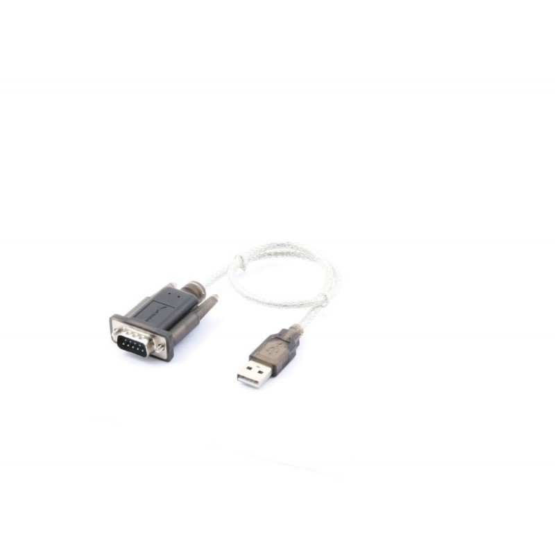 USB 2.0 TO SERIAL (9-PIN) DB-9 RS-232 ADAPTER CABLE 1FT CABLE  SBT-USC1K