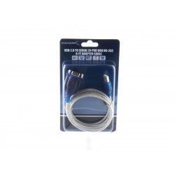 Sabrent USB 2.0 TO SERIAL (9-PIN) DB-9 RS-232 ADAPTER CABLE 1.8m CABLE