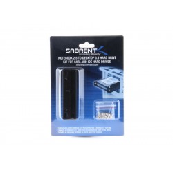 SABRENT 2.5" HDD or SSD TO 3.5" Hard Drive - Bracket Convert LAPTOP HDD or SSD To Desktop