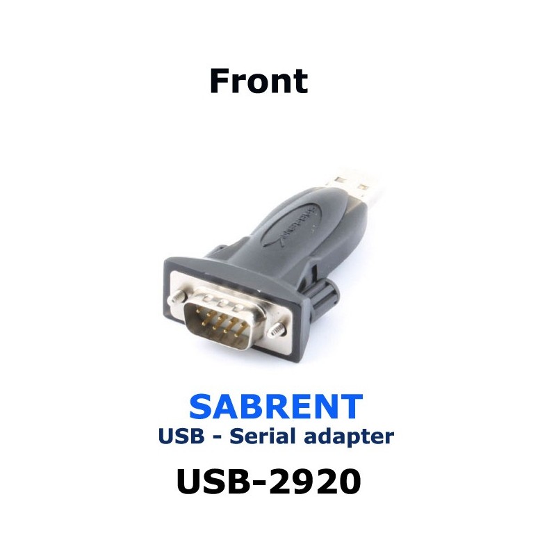Sabrent USB 2.0 TO RS232 SERIAL ADAPTER USB-2920