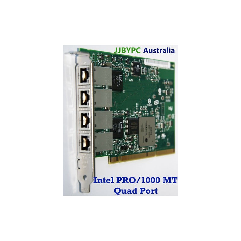 Intel PWLA8494MT PRO/1000 MT Quad Port Server Adapter 10/100/1000Mbps PCI-X Syd