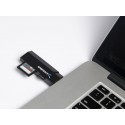 Sabrent SuperSpeed 2-Slot USB 3.0 Flash Memory Card Reader for Windows, Mac, Linux - CR-UMSS