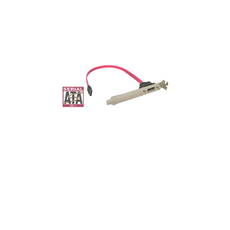 Internal SATA to eSATA II 3GB External Host Bracket Cable