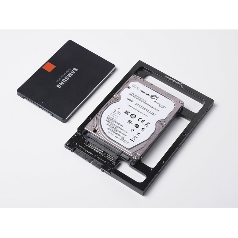 Sabrent 2.5" Hard Drive & SSD to 3.5" SATA Bay Converter Mounting Kit