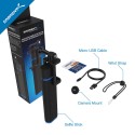 Sabrent GR-SSTK Bluetooth Selfie Stick with built-in 5200mAh battery Charger