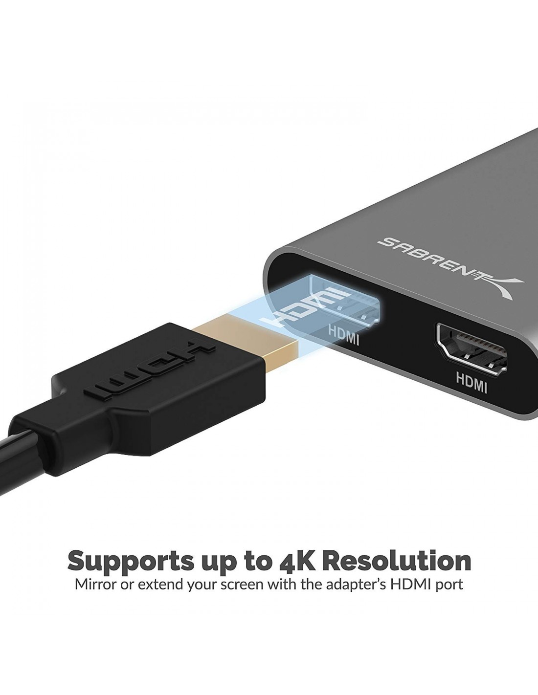 thunderbolt 3 to hdmi connector