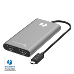Sabrent TH-3HD2 Thunderbolt 3 to Dual HDMI Adapter
